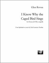 I Know Why the Caged Bird Sings SATB Choral Score cover